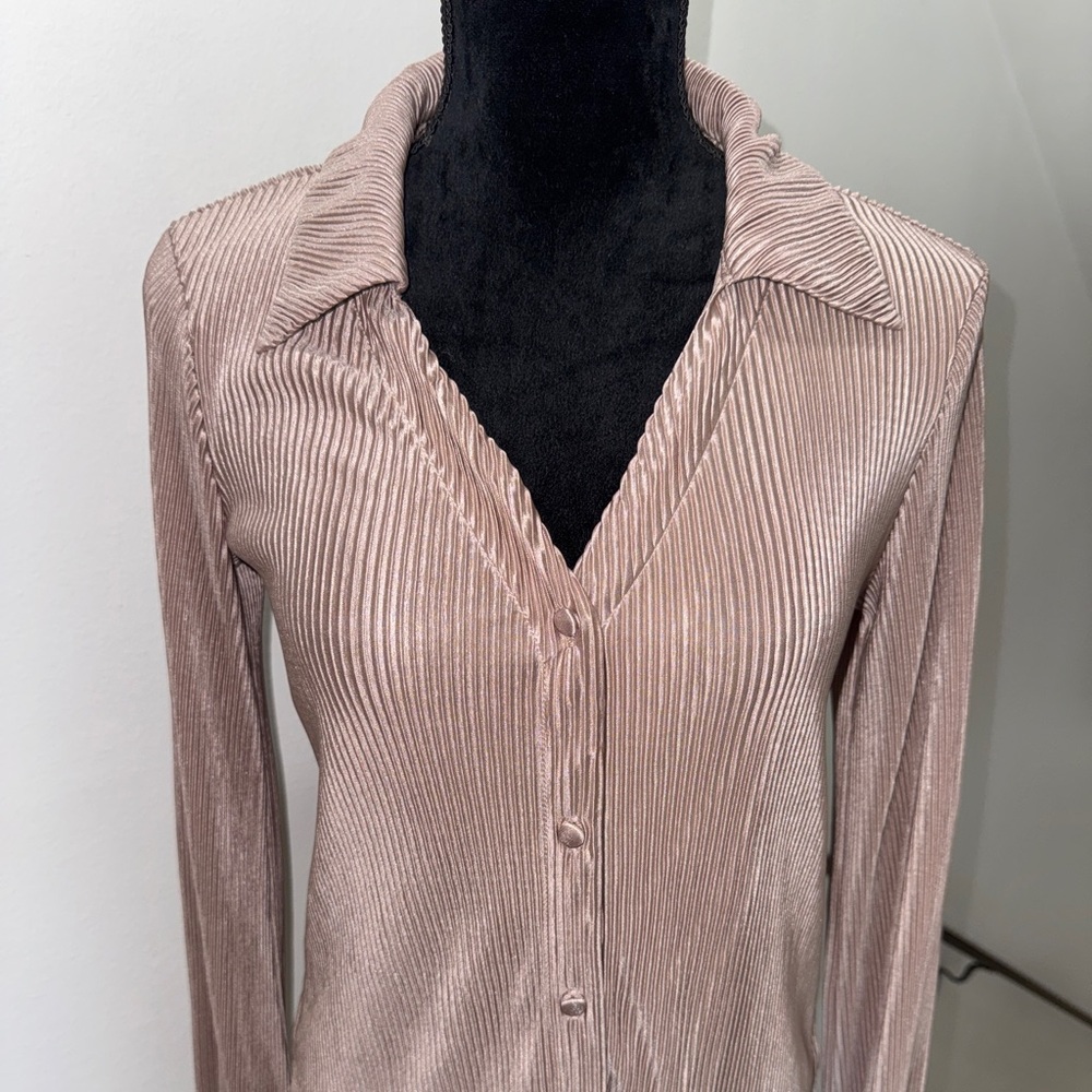 RO&DE Ribbed Satiny Pant Set - Picture 3 of 10